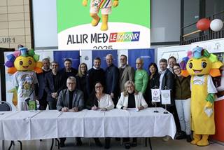 Áframhaldandi stuðningur við Allir með!