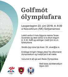 Golfmót SÍÓ