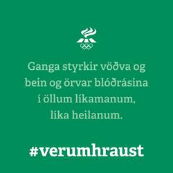 #verumhraust og hreyfum okkur