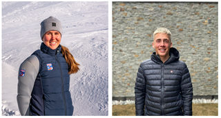 Fánaberar Íslands á setningarhátíð Vetrarólympíuleikanna í Milano Cortina 2026